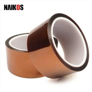 Heat Resistance Kapton Polyimide Film Tape 260℃(500℉) For SMT, PCB, Transformer, Class H Insulation Electronics Masking